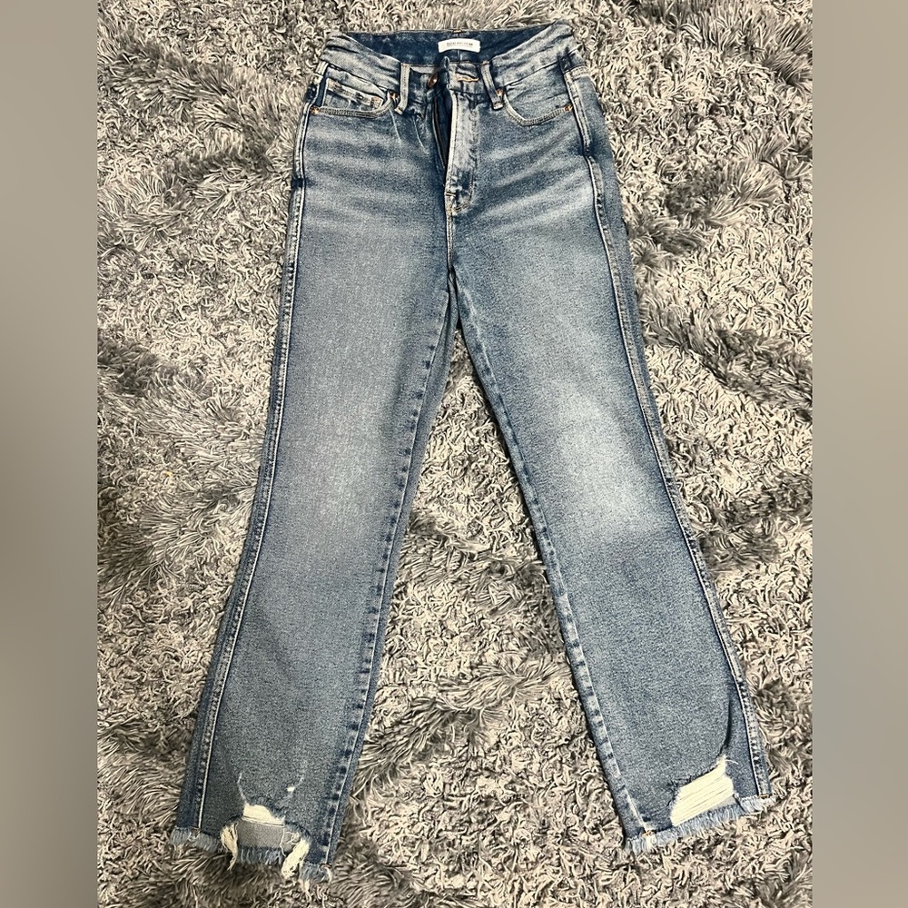Brand New-Good American Good Legs Skinny Jeans Size 2/26